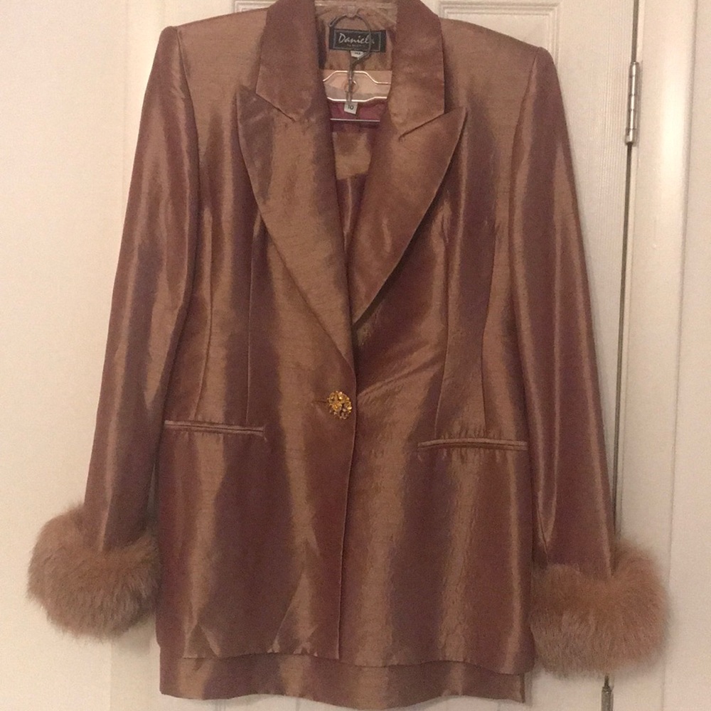 Beautiful vintage three piece dress suit.